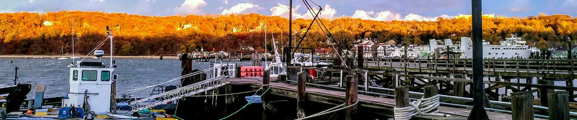 Port Jeff Harbor Outside Miller Marine